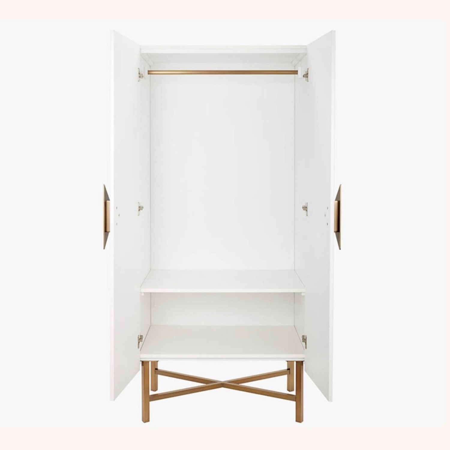 CB2 Astoria Wardrobe (White) - image-4