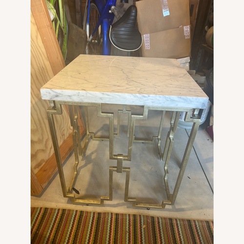 Used Hooker Marble Top End Tables  for sale on AptDeco