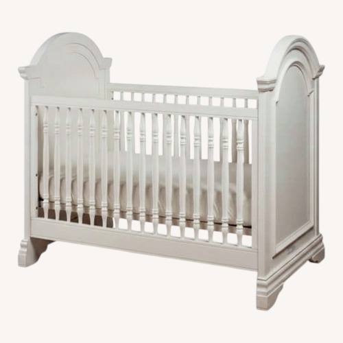 Used Stella Baby Athena Cottage Crib and Toddler Rail for sale on AptDeco