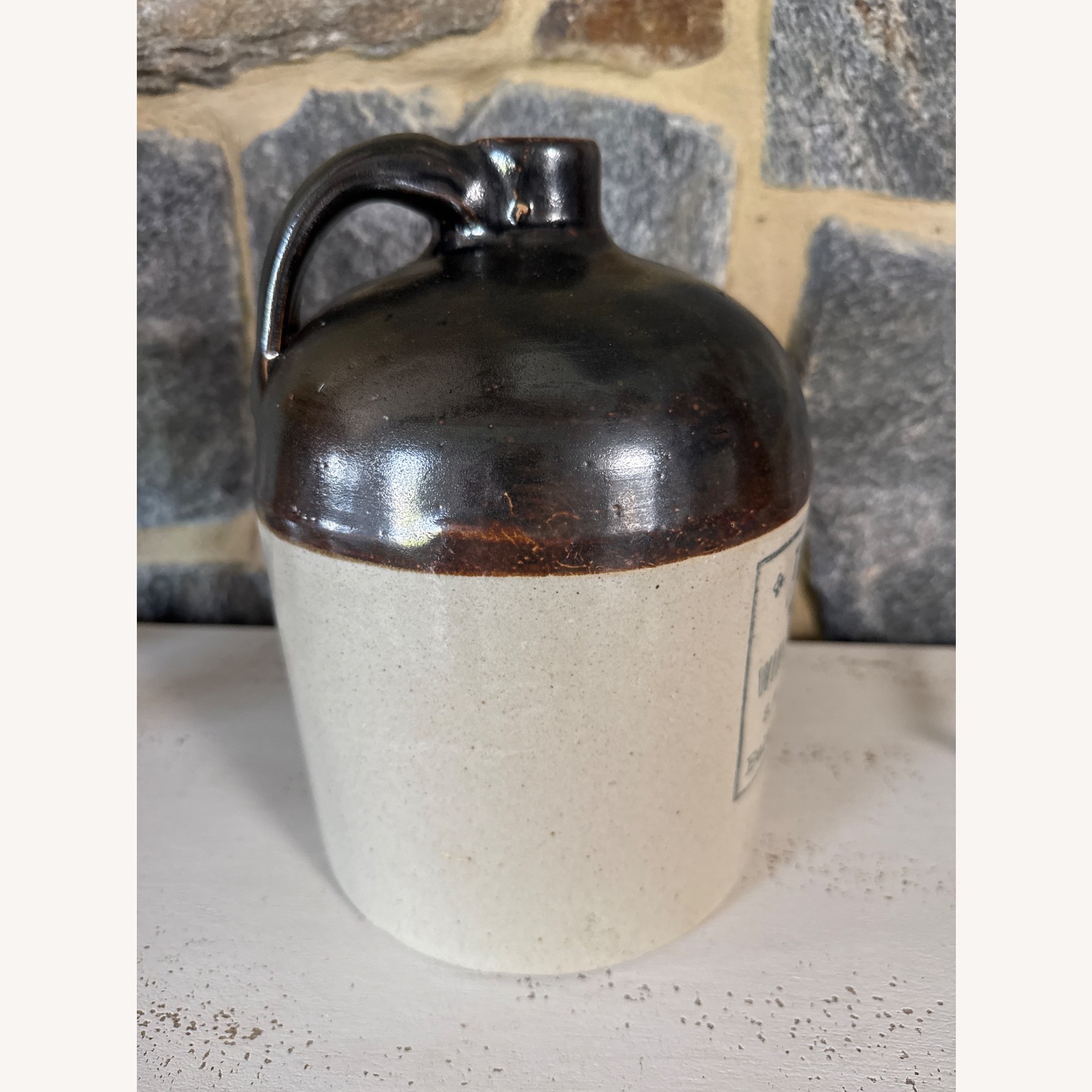 Vintage/Antique Finds Dark Brown Ceramic Décor - image-6