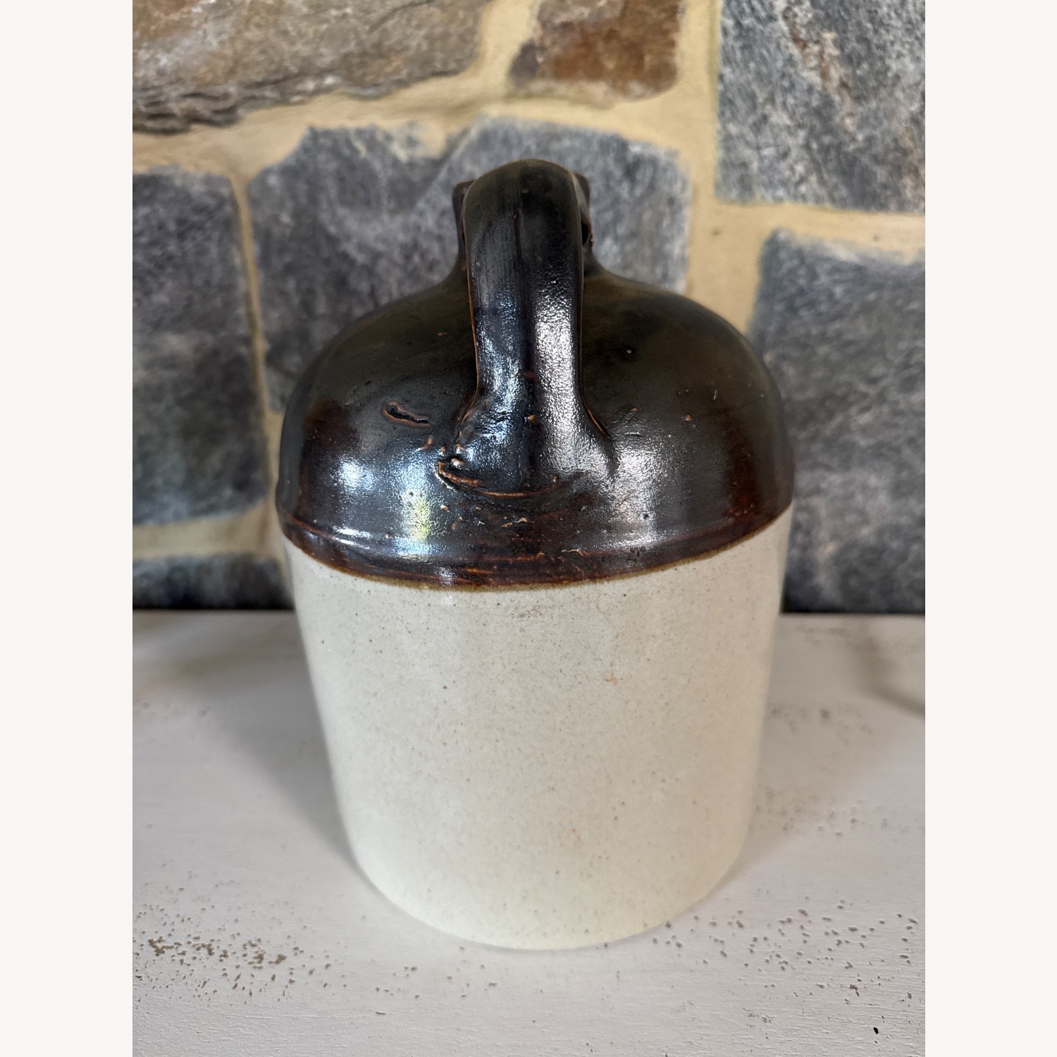Vintage/Antique Finds Dark Brown Ceramic Décor - image-5