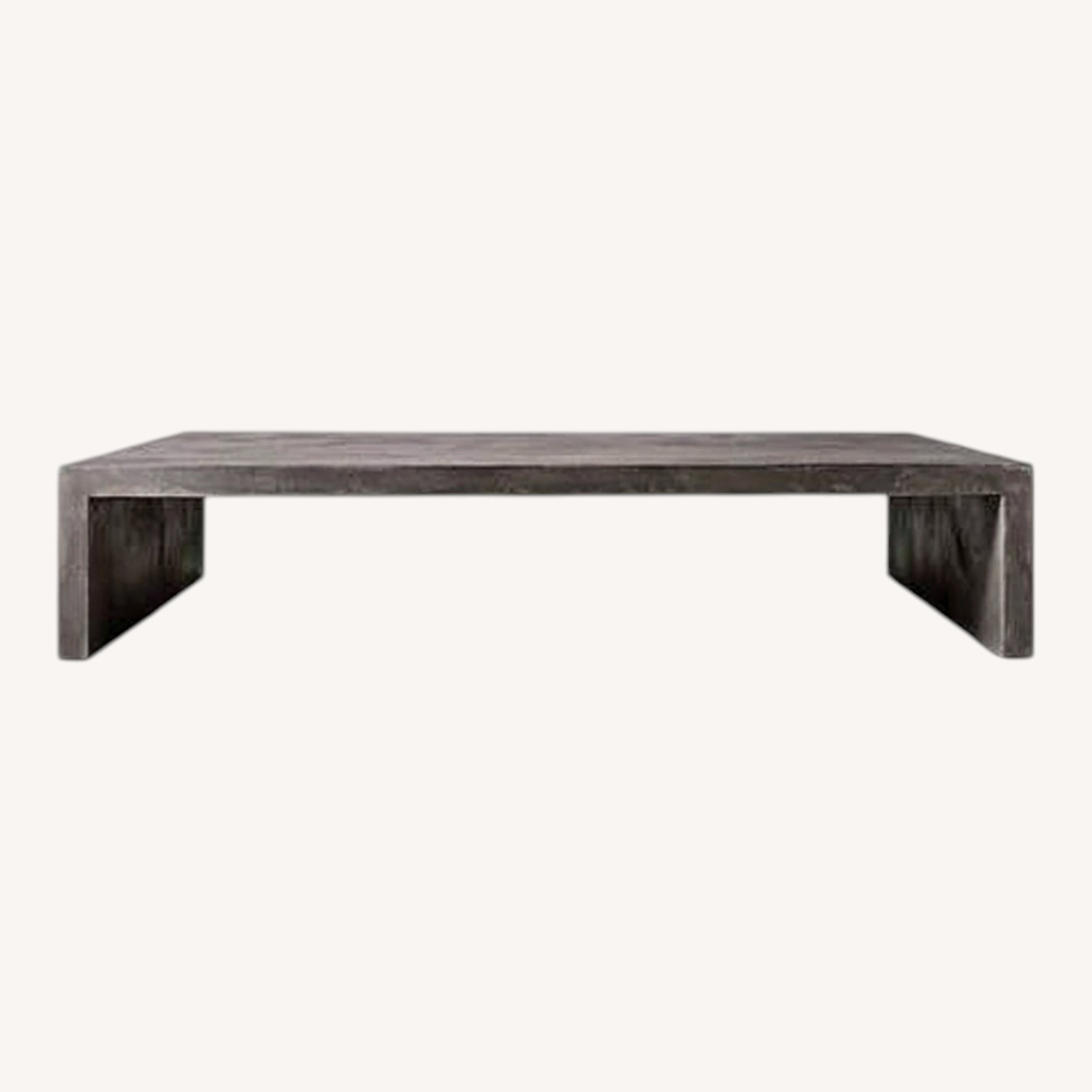 Restoration Hardware Concrete Pier Coffee Table - image-0