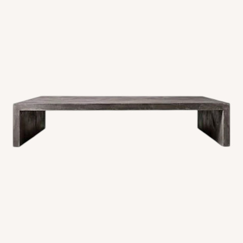 Used Restoration Hardware Concrete Pier Coffee Table for sale on AptDeco