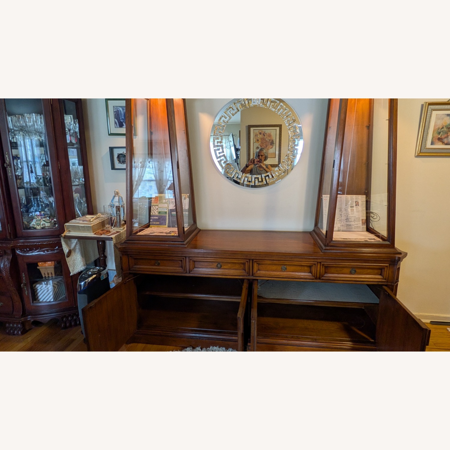 Vintage China Cabinet - image-7