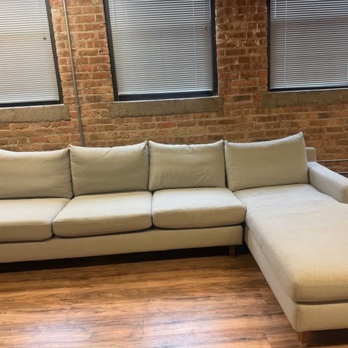 Used Interior Define Sloan 4-Seat Chaise Sectional for sale on AptDeco