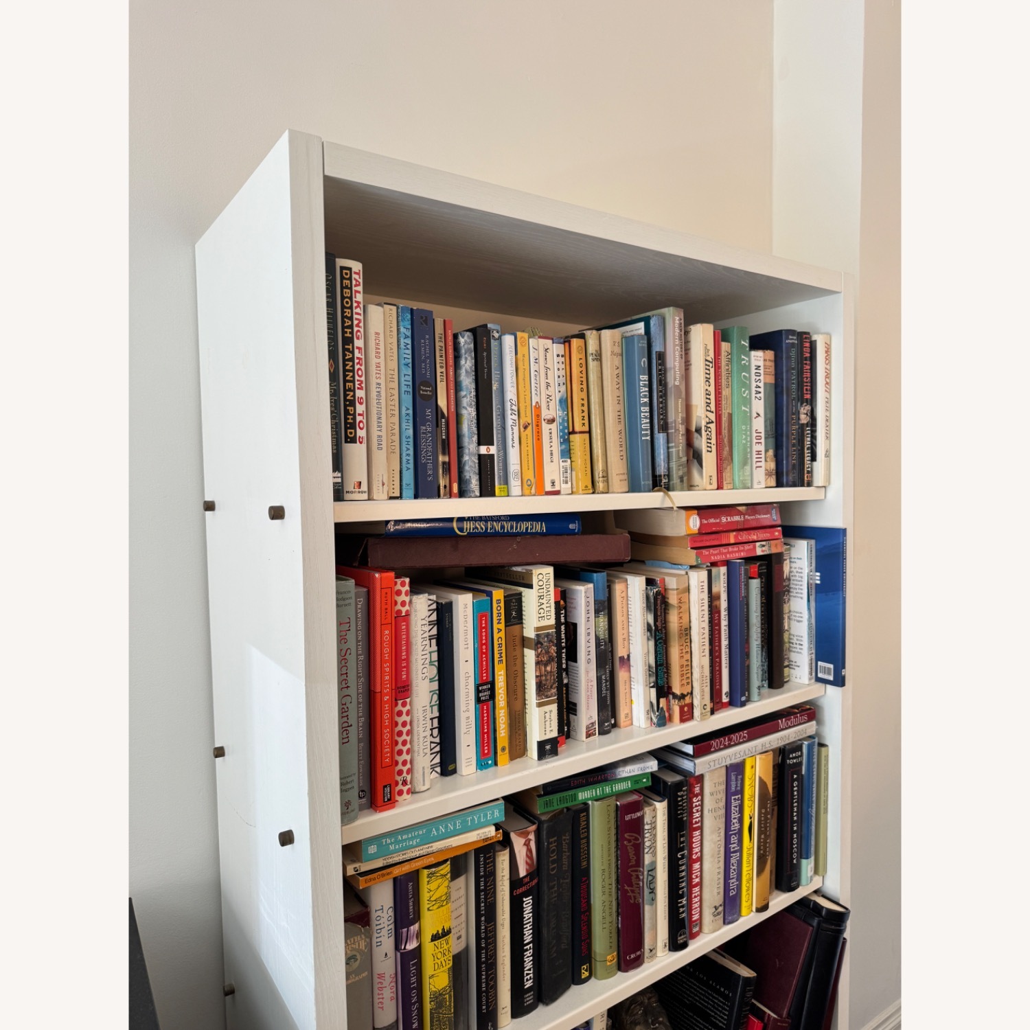 Room & Board White Wood Bookcase - image-3