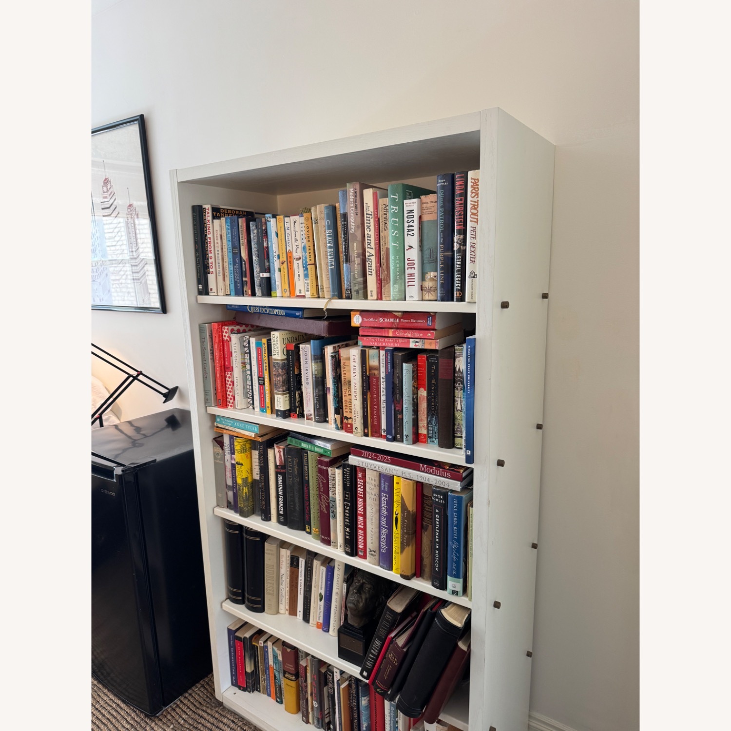 Room & Board White Wood Bookcase - image-2