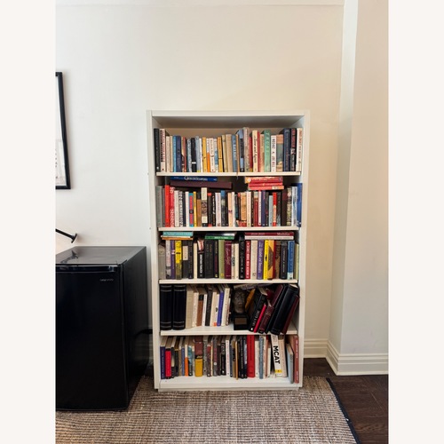 Used Room & Board White Wood Bookcase for sale on AptDeco