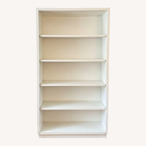 Used Room & Board White Wood Bookcase for sale on AptDeco