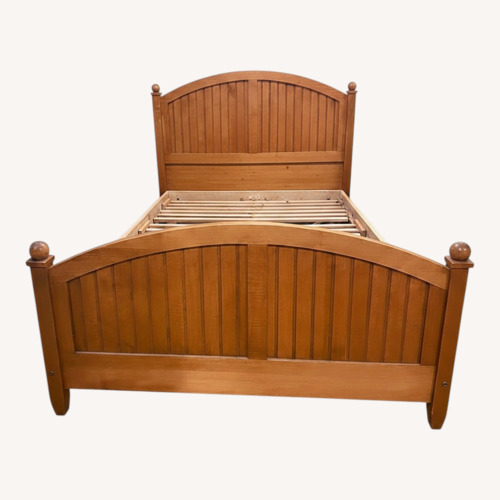 Used Ethan Allen Country Colors Solid Maple Full Bed for sale on AptDeco
