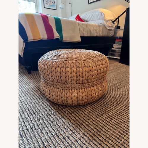 Used Safavieh Couture Olwynn Ottoman for sale on AptDeco