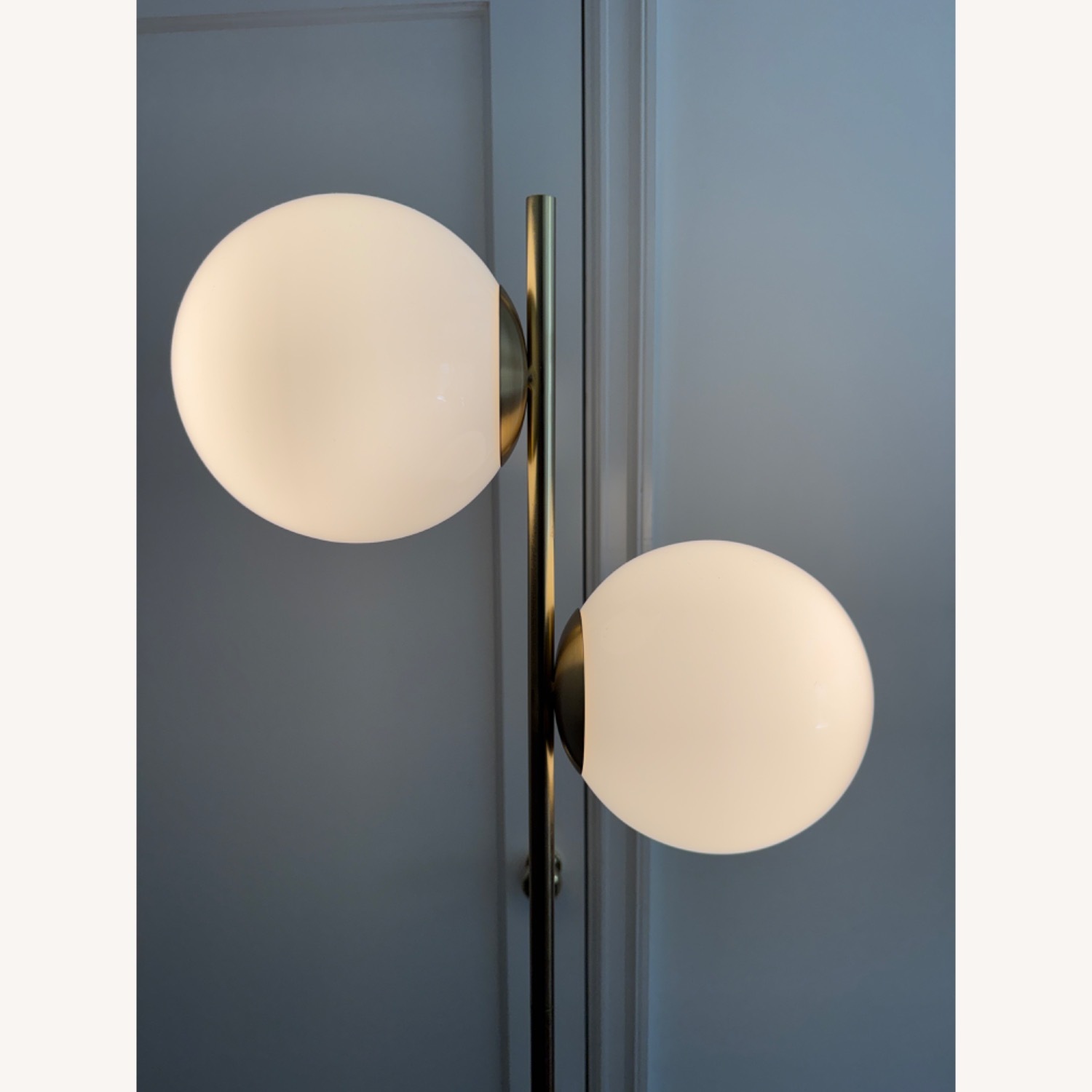 West Elm Sphere & Stem 2-Light Floor Lamp - image-2