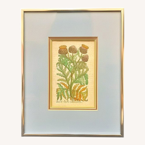 Used Antique Botanical Engraving, Cir. 1600, Certified for sale on AptDeco