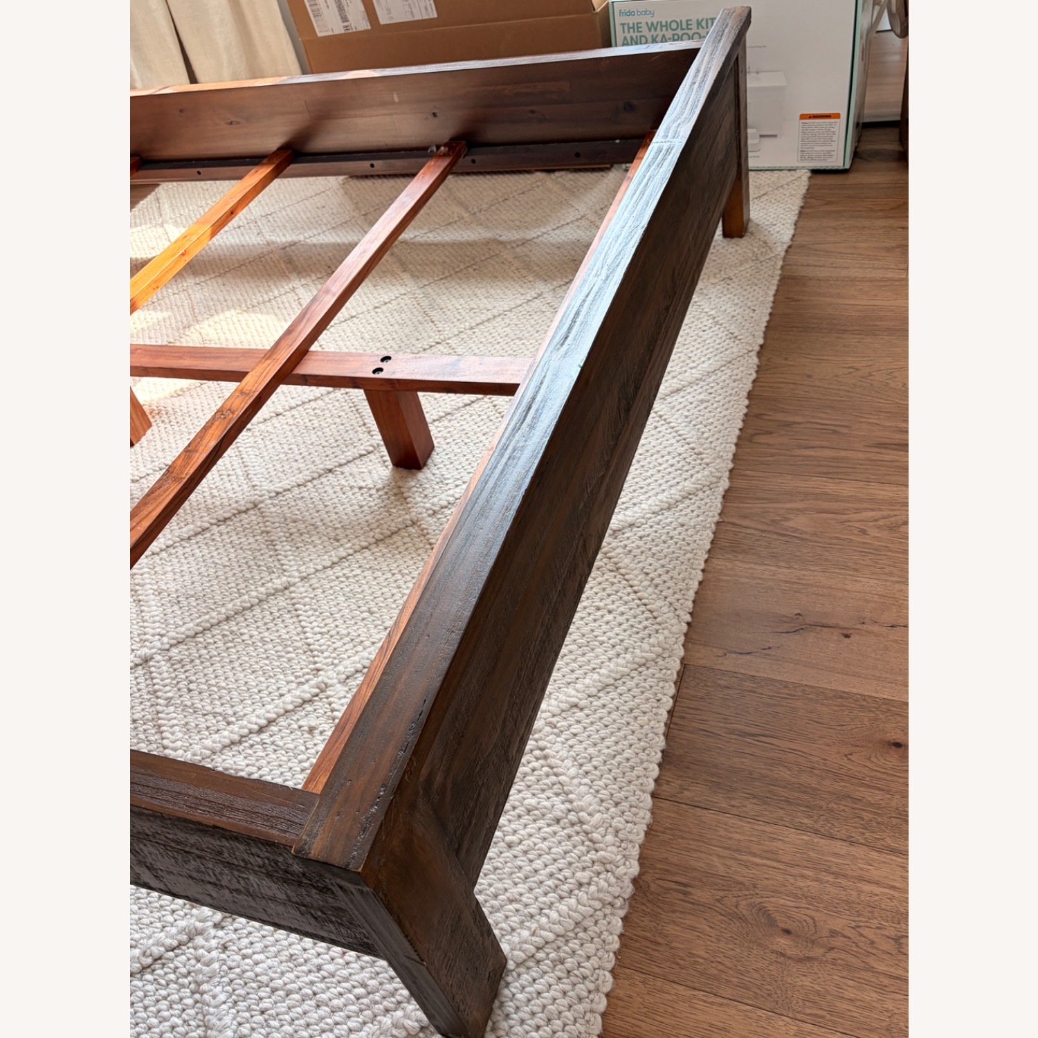 Pottery Barn Paulsen Reclaimed Wood Queen Bed - image-10