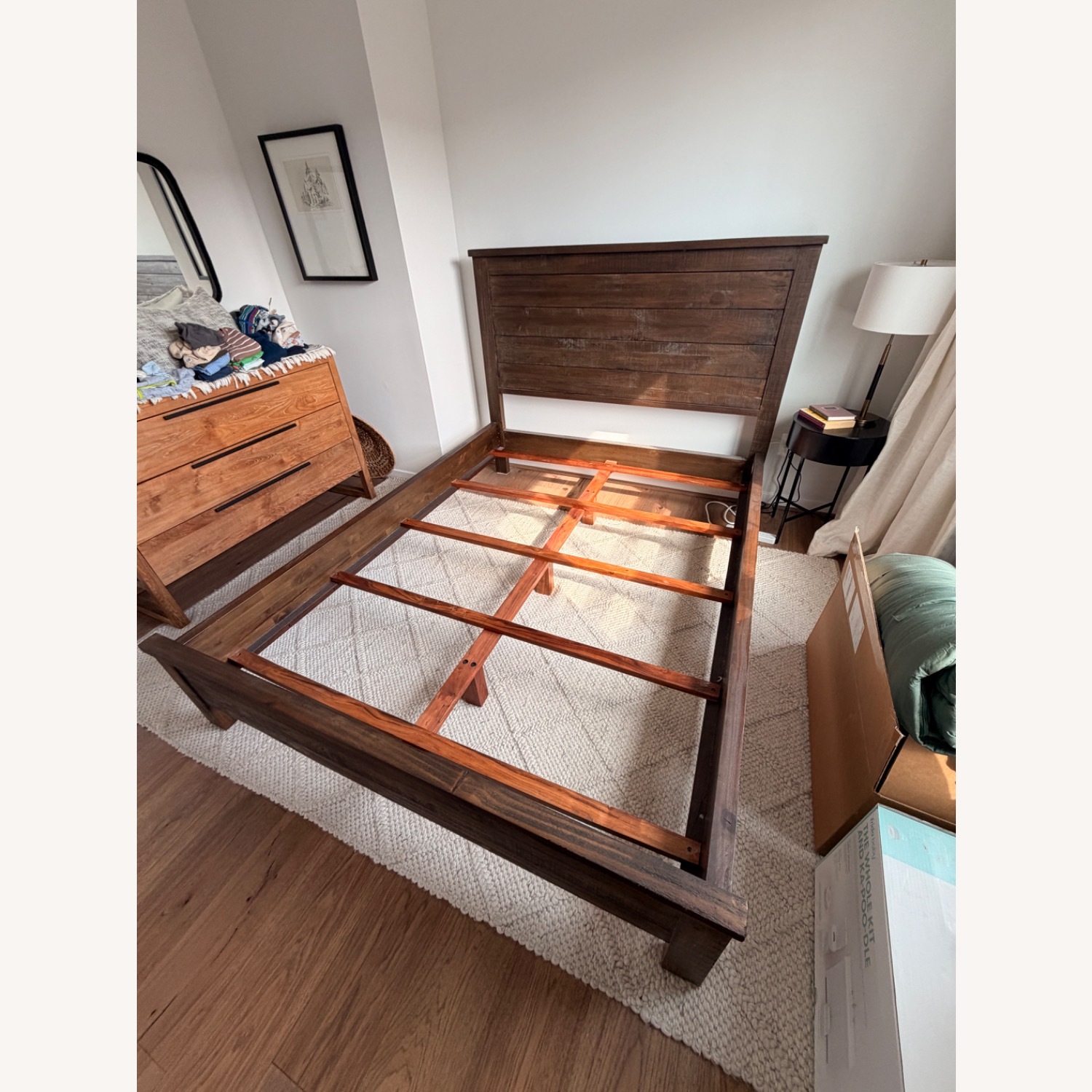 Pottery Barn Paulsen Reclaimed Wood Queen Bed - image-4