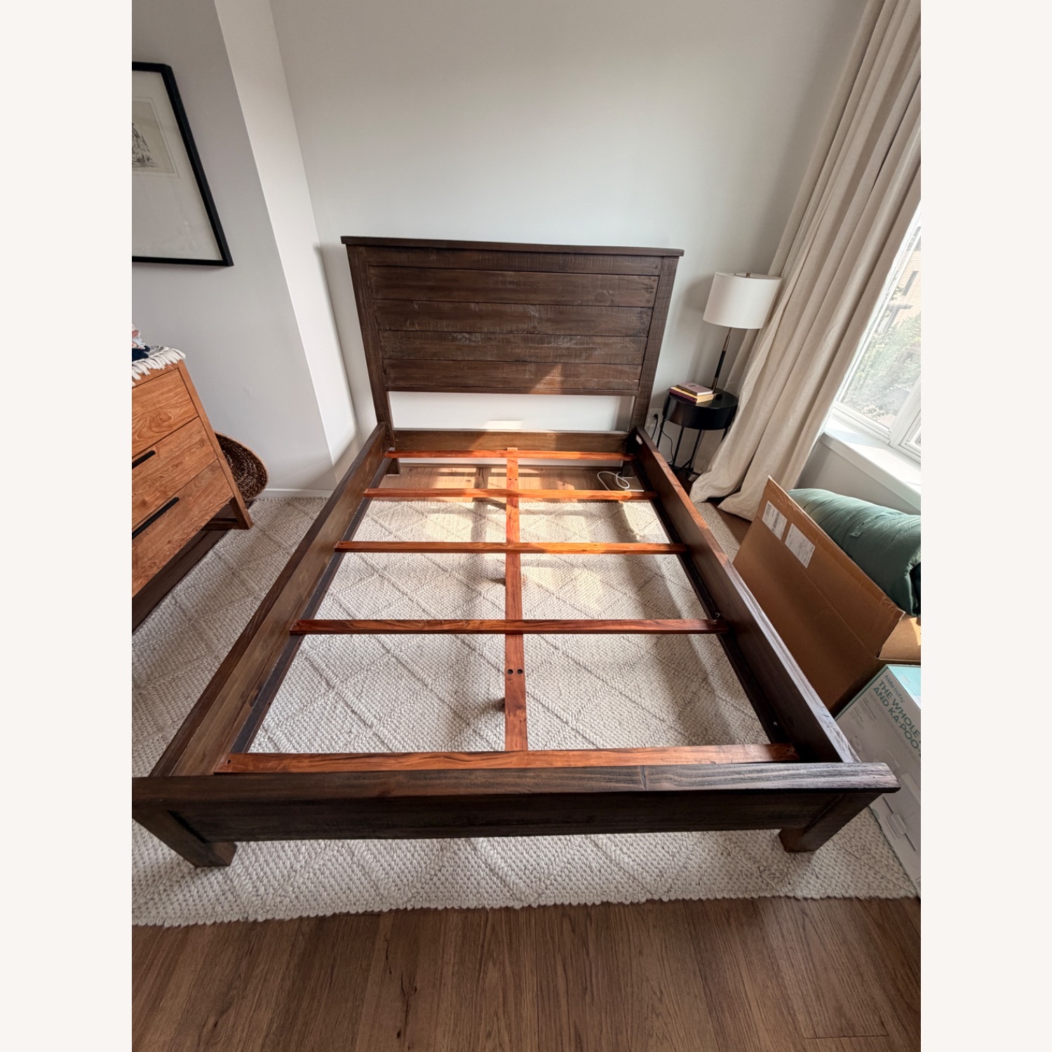 Pottery Barn Paulsen Reclaimed Wood Queen Bed - image-2