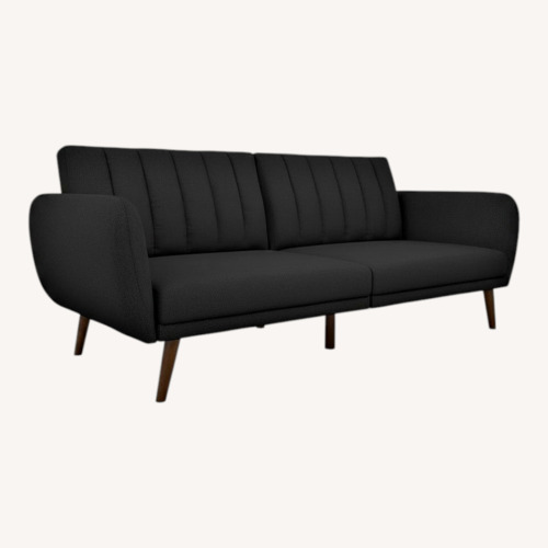 Used Wayfair Novogratz 81.5 inch Round Arm Futon Chair for sale on AptDeco