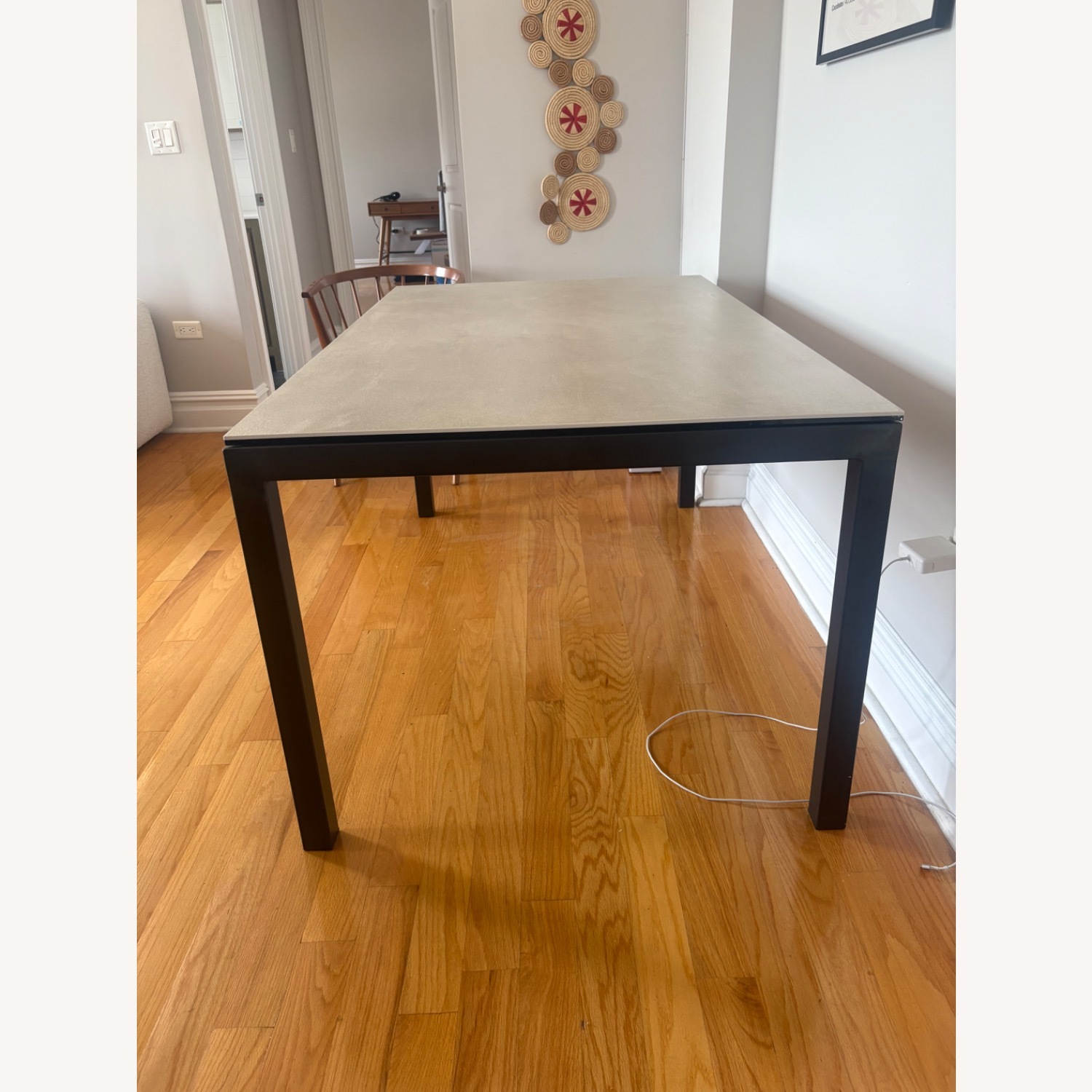 Room & Board Light Gray Ceramic Dining Table - image-2
