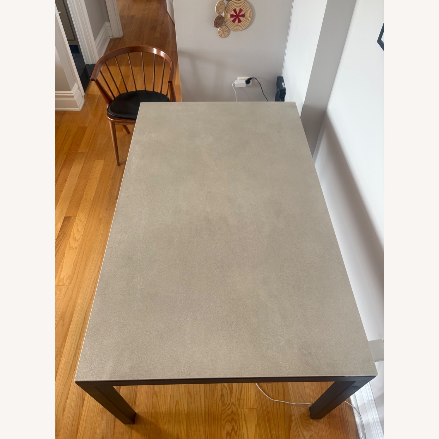 Room & Board Light Gray Ceramic Dining Table - image-4