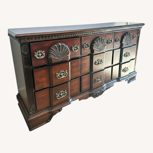 Used Dark Brown Wood Dresser for sale on AptDeco