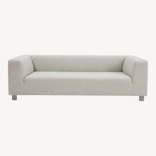 Used Room & Board Chelsea Light Gray 94” Sofa for sale on AptDeco