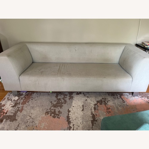 Used Room & Board Chelsea Light Gray 94” Sofa for sale on AptDeco