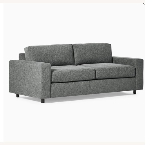 Used West Elm Dark Gray 2 Seater Sofa for sale on AptDeco