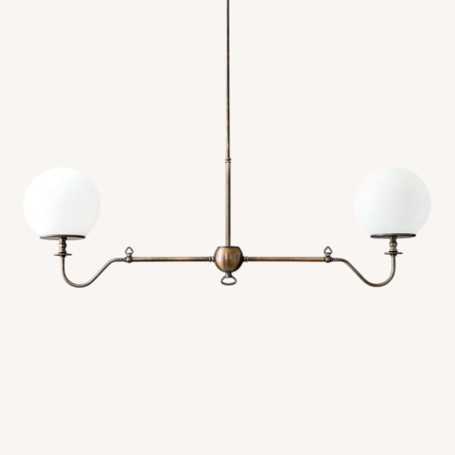 Used Brass Ceiling Lamp for sale on AptDeco