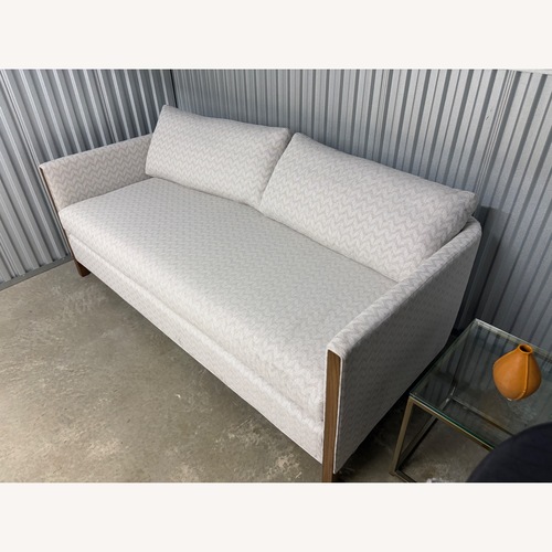 Used CR Laine Furniture White Fabric 2 Seater Sofa for sale on AptDeco