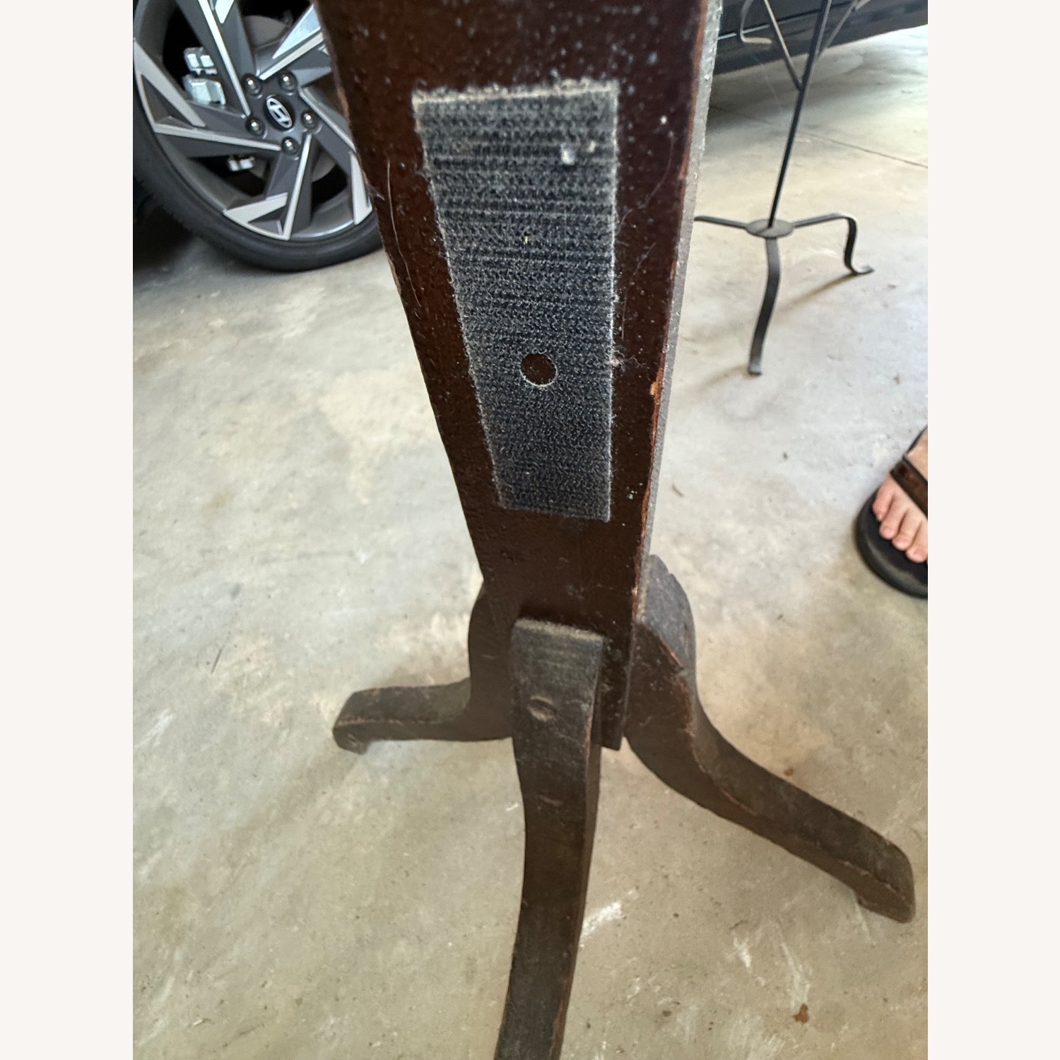 Antique/Vintage Wood Coat and Mitten Rack - image-5