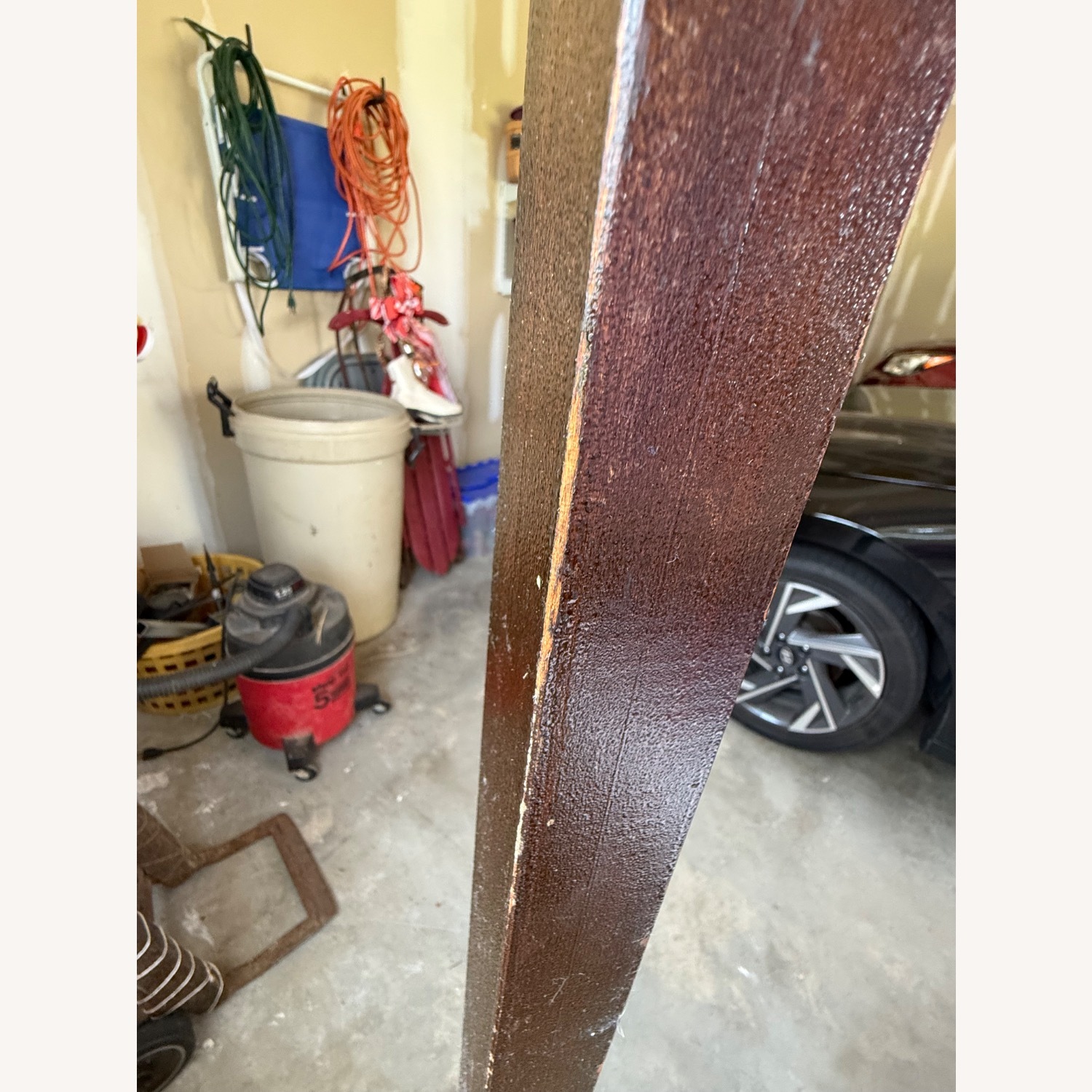 Antique/Vintage Wood Coat and Mitten Rack - image-10