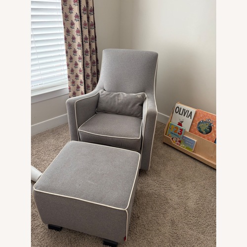 Used Monte Design Luca Nursery Glider with Ottoman for sale on AptDeco