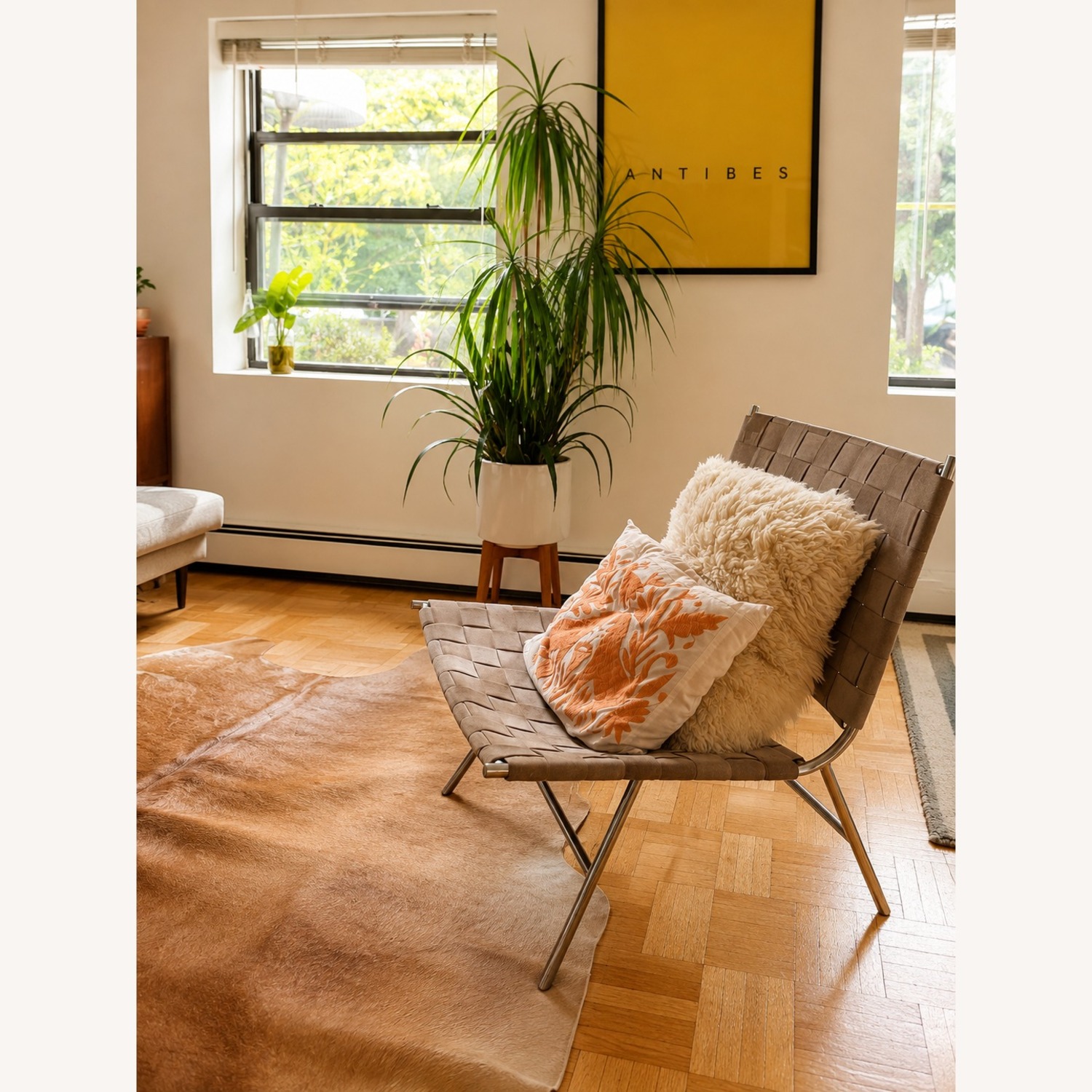 CB2 Light Brown Accent Chair - image-2