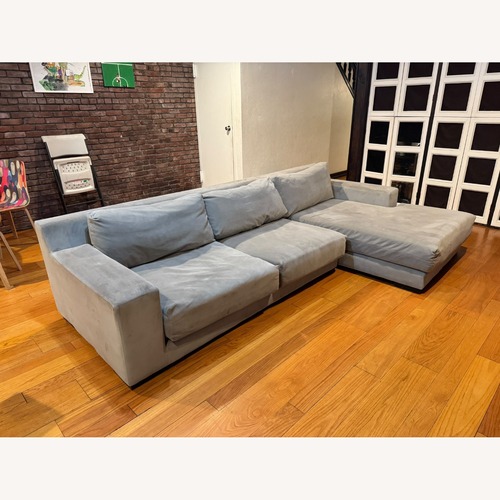 Used West Elm Dalton 2-Piece Chaise Sectional for sale on AptDeco