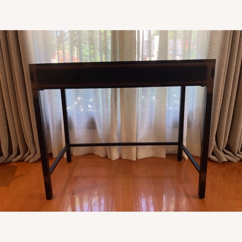 Used Pottery Barn Flynn Metal Writing Desk for sale on AptDeco