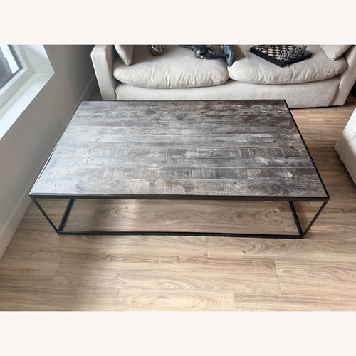 Used Vintage/Antique Dark Brown Coffee Table for sale on AptDeco