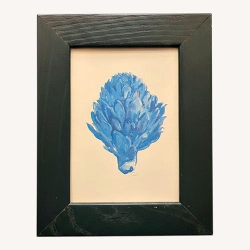 Used Michele Reed Artichoke Botanical Watercolor for sale on AptDeco