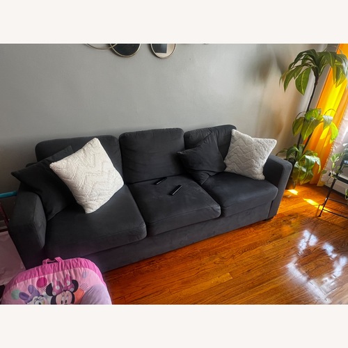 Used Dark Gray Sofa for sale on AptDeco