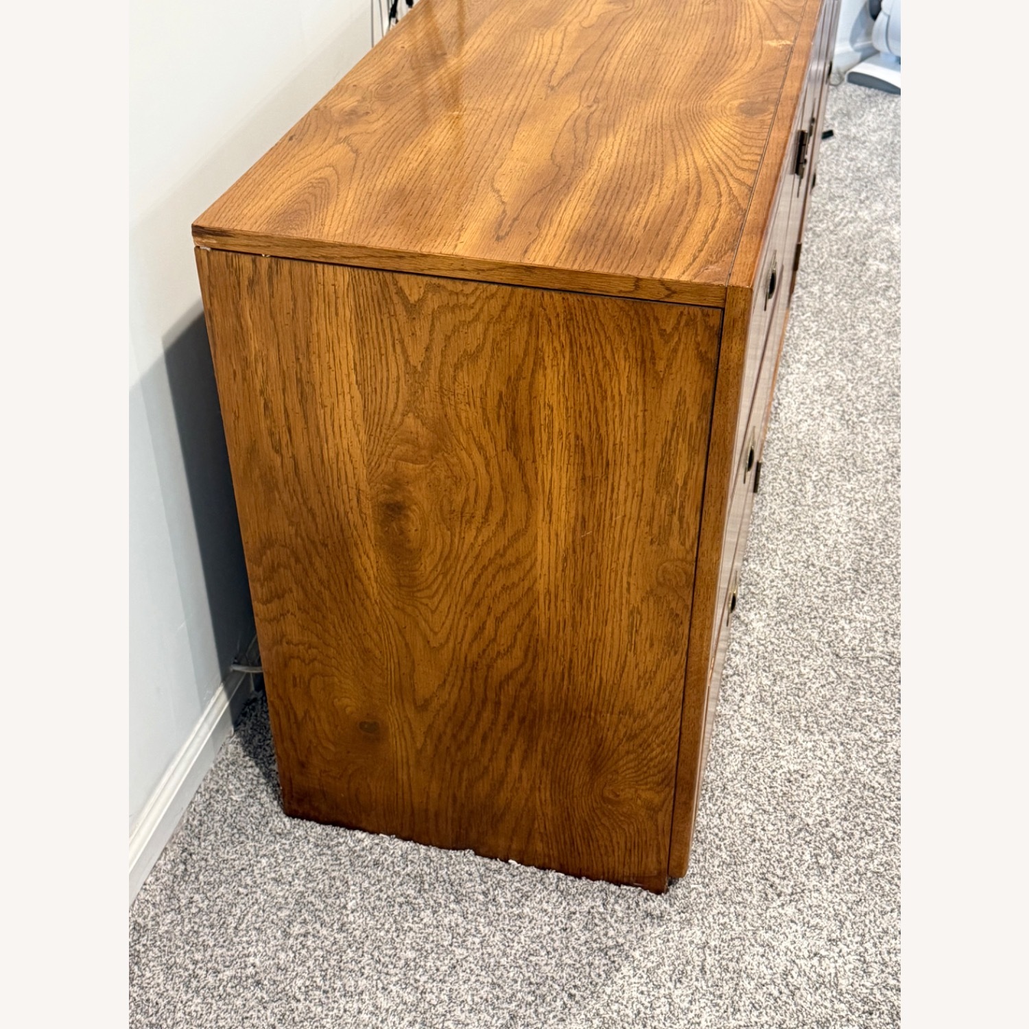 Vintage Wood Dresser - image-3