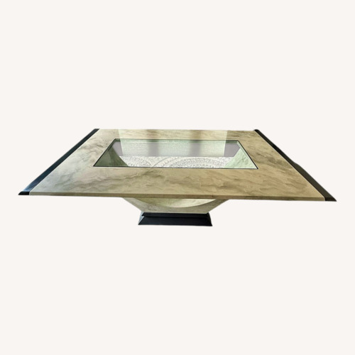 Used Extendable Dining Table Seats 8-12 People for sale on AptDeco