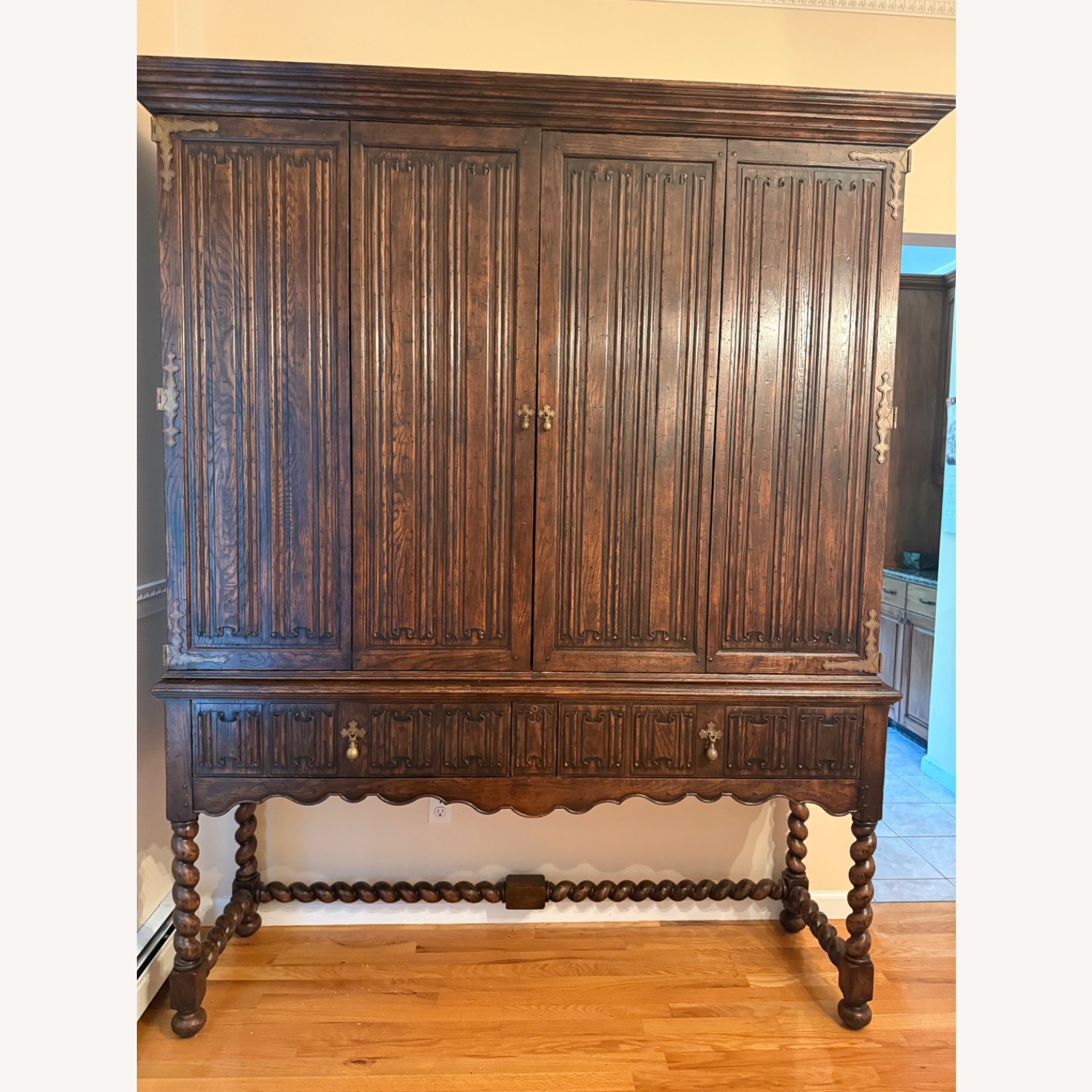 Jonathan Charles Designer TV Armoire - image-1