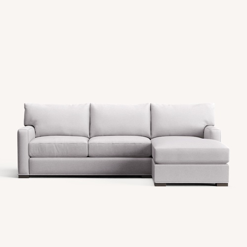 Used Crate & Barrel Axis 88" Reversible Storage Chaise for sale on AptDeco