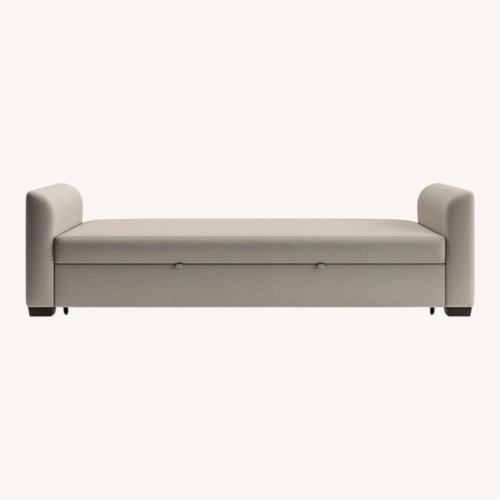 Used Crate & Barrel Natural Fabric Daybed with Trundle for sale on AptDeco