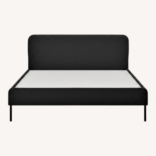 Used IKEA Slattum Dark Gray Full Bed for sale on AptDeco