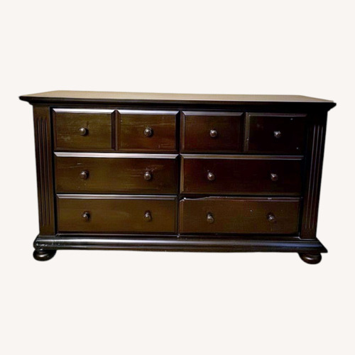 Used Dark Brown Wood Dresser for sale on AptDeco