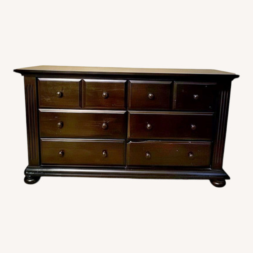 Used Dark Brown Wood Dresser for sale on AptDeco