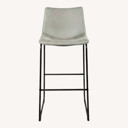Used Light Gray Metal Stools for sale on AptDeco