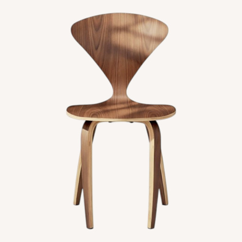 Used Amazon Oak Wood Dining Chair for sale on AptDeco