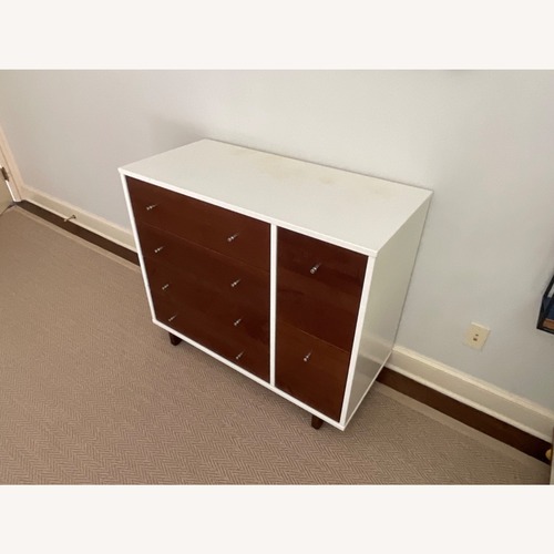 Used Room & Board Moda White Wood Dresser for sale on AptDeco