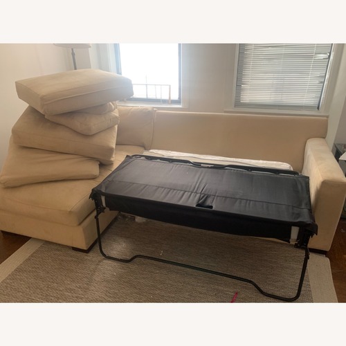 Used Crate & Barrel 2 Piece Sectional for sale on AptDeco